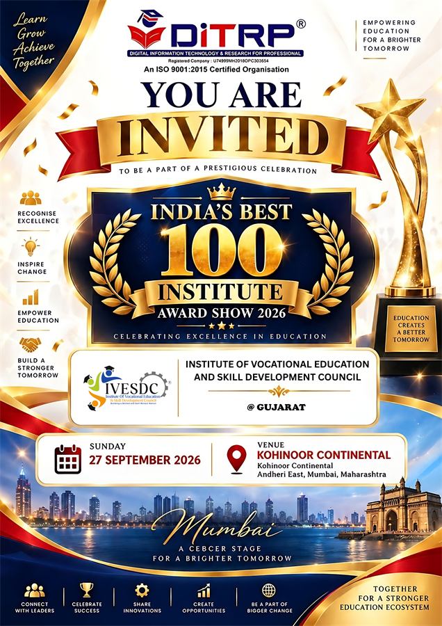 Award Show Invitation — Kohinoor Continental, Mumbai